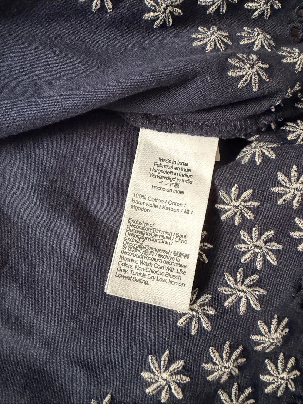 • J. Crew • Premium-weight relaxed scalloped T-shirt